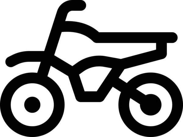 Ikona Brudu Rowerze — Wektor stockowy