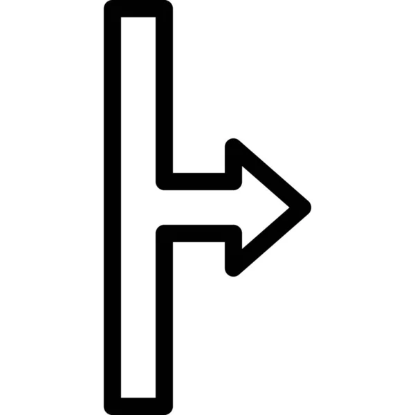 Cursor Bewegen Icon Anklicken — Stockvektor