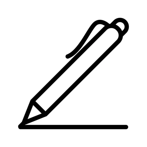 Business Tinte Objekt Symbol Outline Stil — Stockvektor