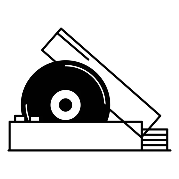 Audio Μουσικό Εικονίδιο Στερεό Στυλ — Διανυσματικό Αρχείο