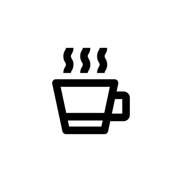 Cafe Coffee Coffee Break Icon Outline Style — Stock Vector