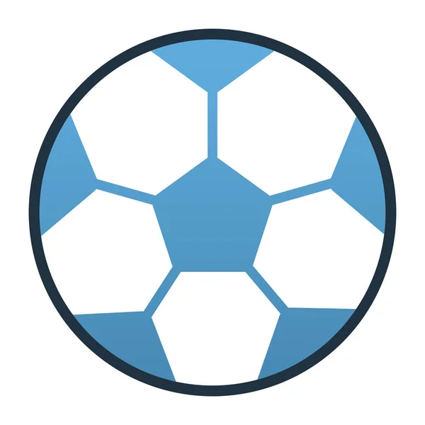 Иконка Вызова Категории Мяч Плоском Стиле — стоковый вектор