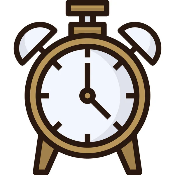 Horario Alarma Horario Icono — Vector de stock