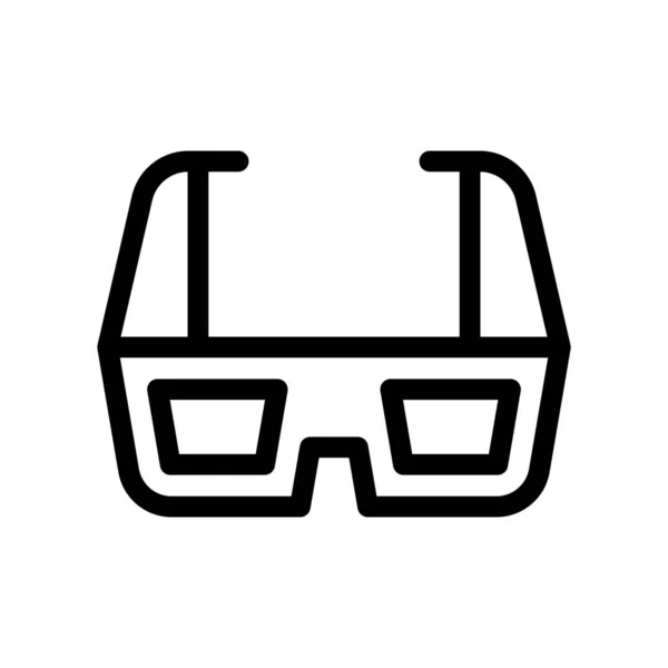 Gafas Gafas Icono Entretenimiento — Archivo Imágenes Vectoriales