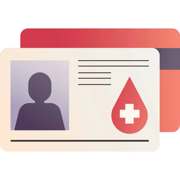 Inflamatorio Evitar Nsaids Icono Donación Sangre Estilo Suave Vector de