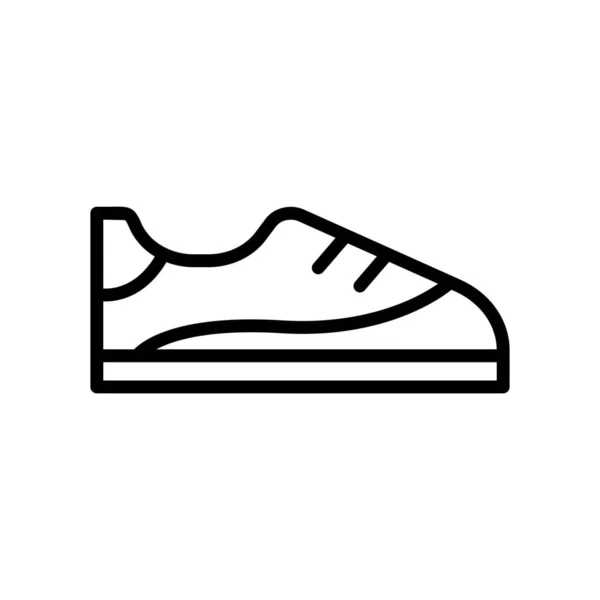 Fashion Footwear Running Icon — Stock Vector