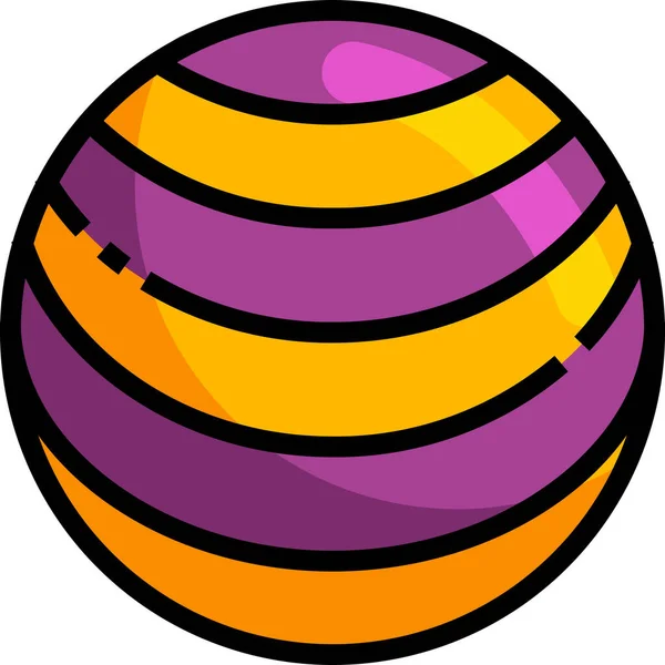 Icône Compétition Balle — Image vectorielle