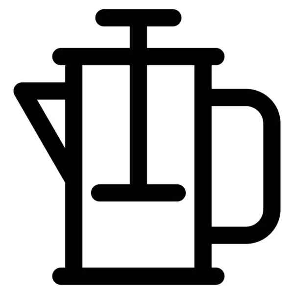 Bebida Café Icono Café — Vector de stock