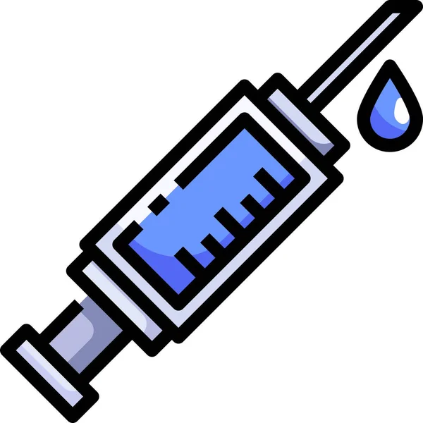 Médicaments Médicamenteux Medica Icône Dans Hôpitaux Catégorie Soins Santé — Image vectorielle