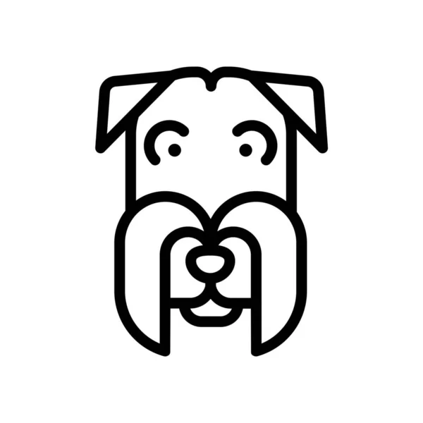 Animal Race Canine Icône — Image vectorielle
