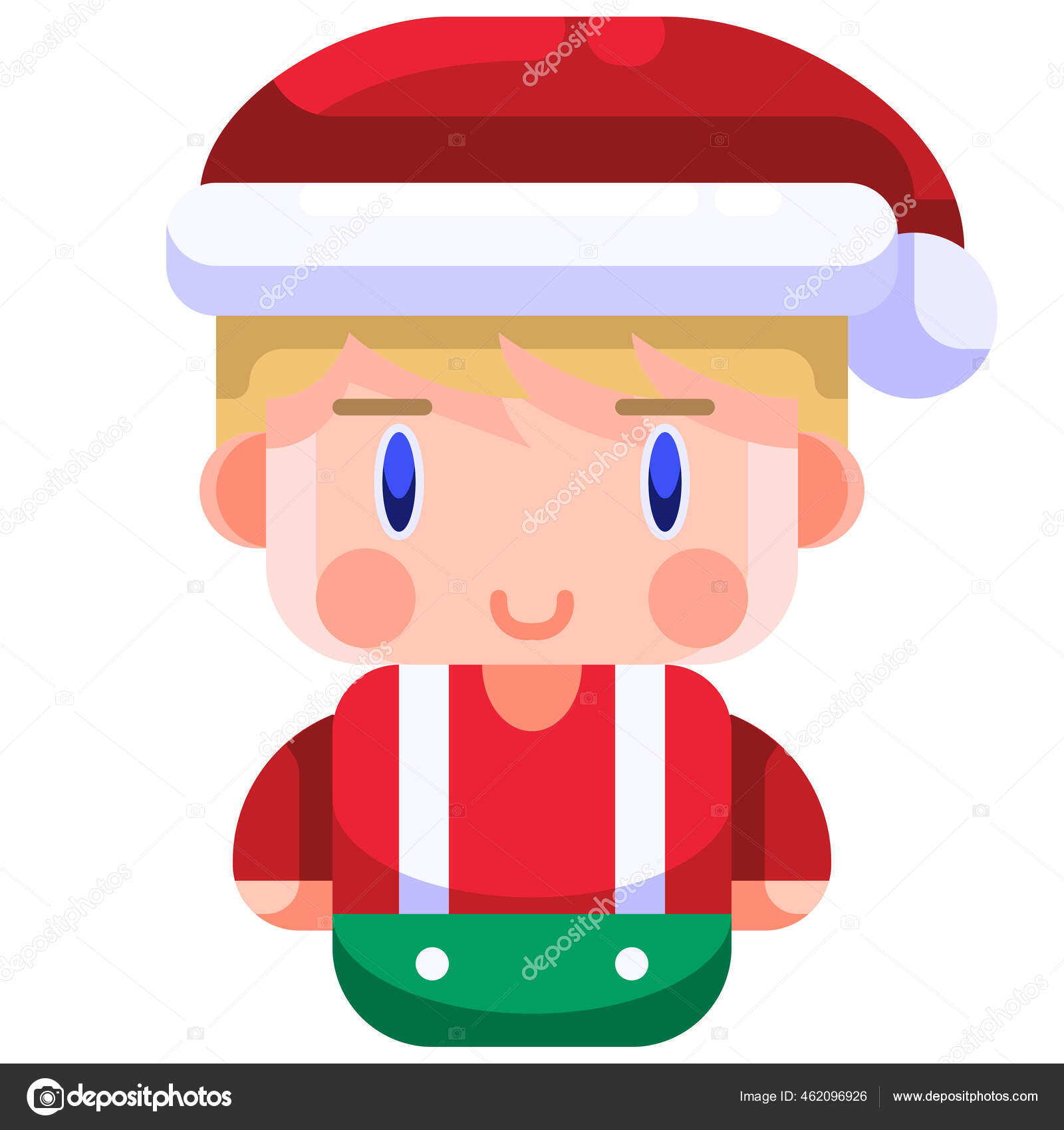 Roblox boy avatar in a snowy christmas scene