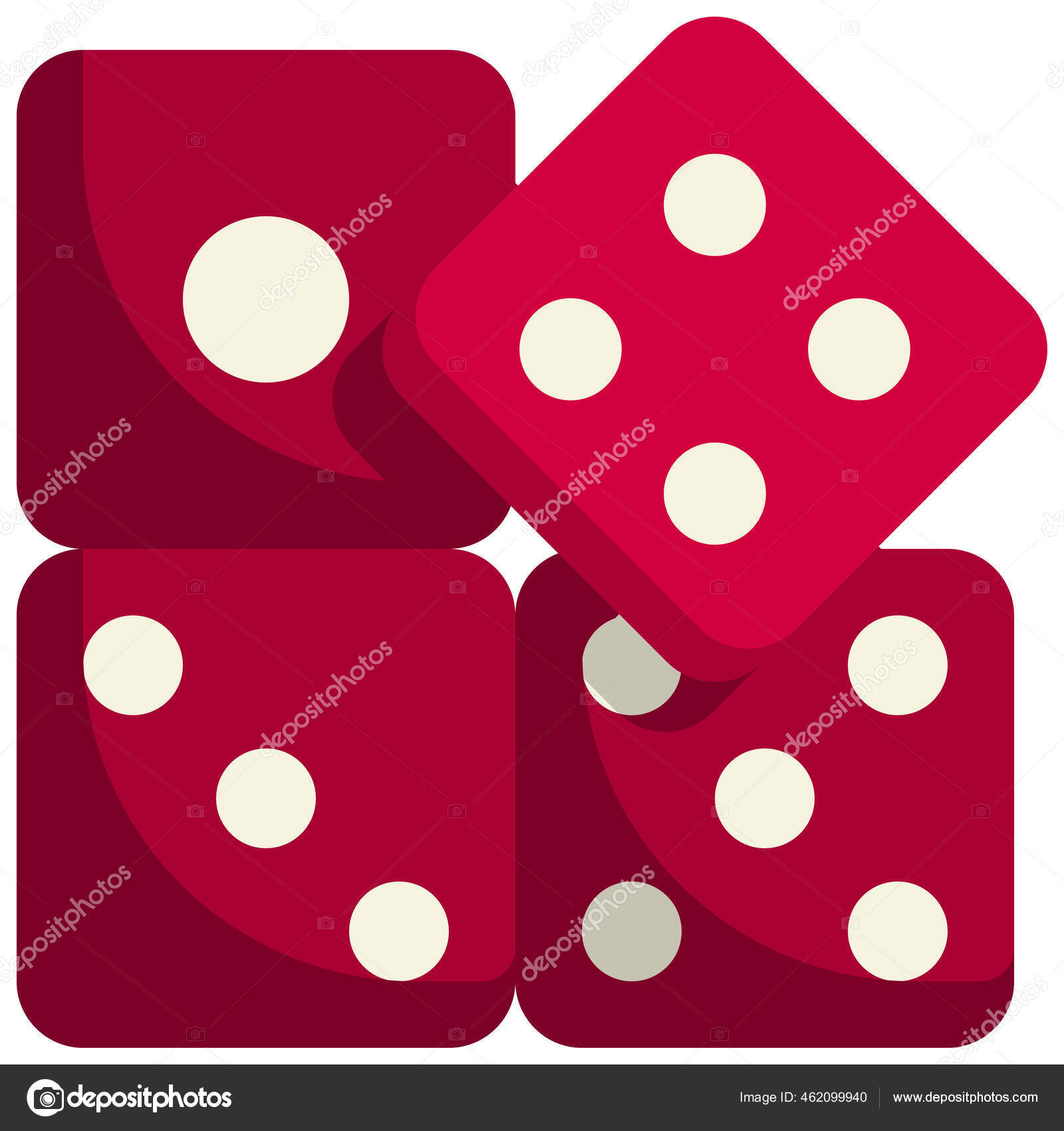 Two, dice, lucky, gamble, roll icon - Download on Iconfinder