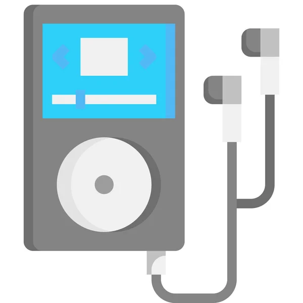 Technologie Elektronisch Ipod Pictogram — Stockvector