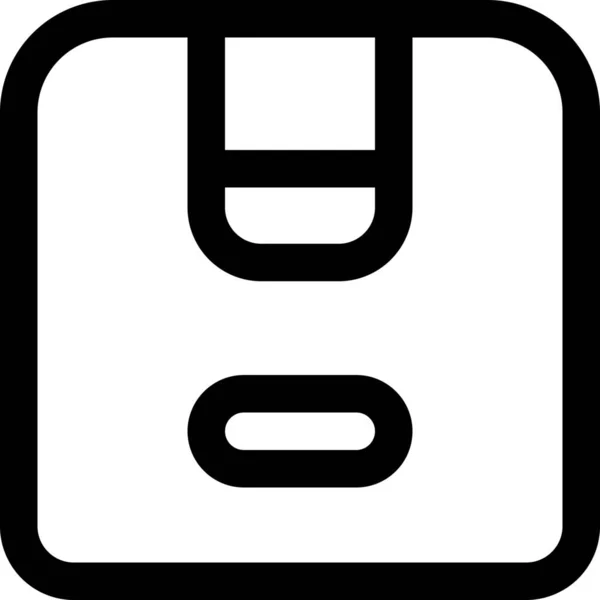 Box Produkt Symbol — Stockvektor