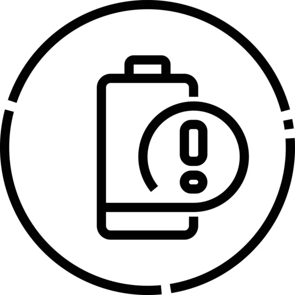Ikona Poziomu Elektroniki Baterii Stylu Odznaki — Wektor stockowy