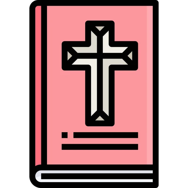 Biblia Libro Icono — Archivo Imágenes Vectoriales