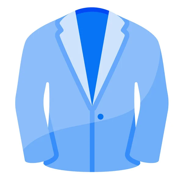 Chaqueta Traje Icono Moda — Vector de stock