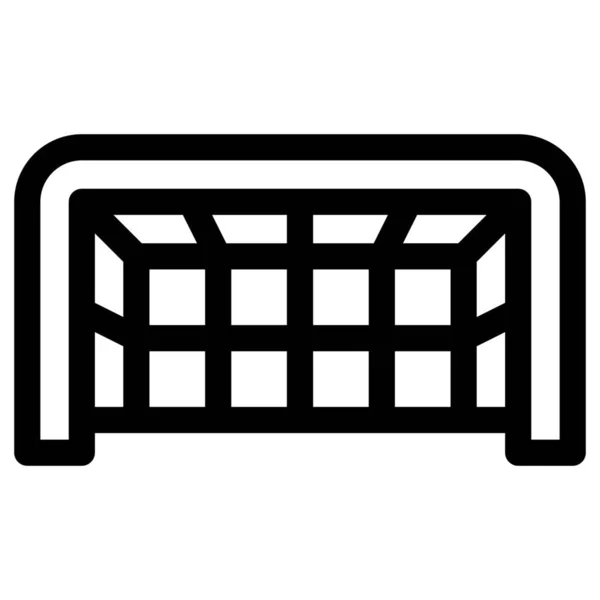 Football Pénalité Icône — Image vectorielle