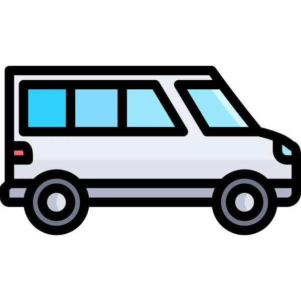 Vehicle Automobile Suv Icon — Stock Vector