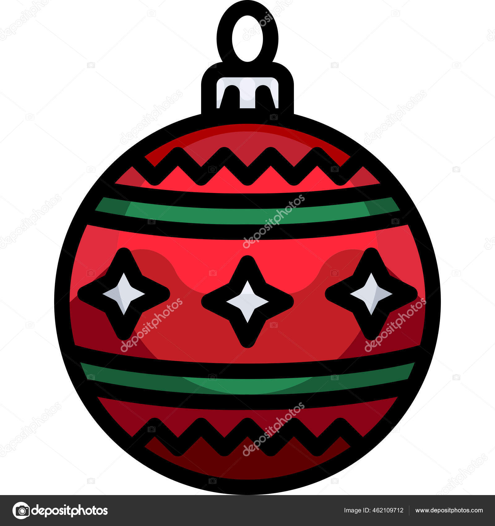 Ball, bauble, christmas tree, decoration, ornament, string icon - Download  on Iconfinder