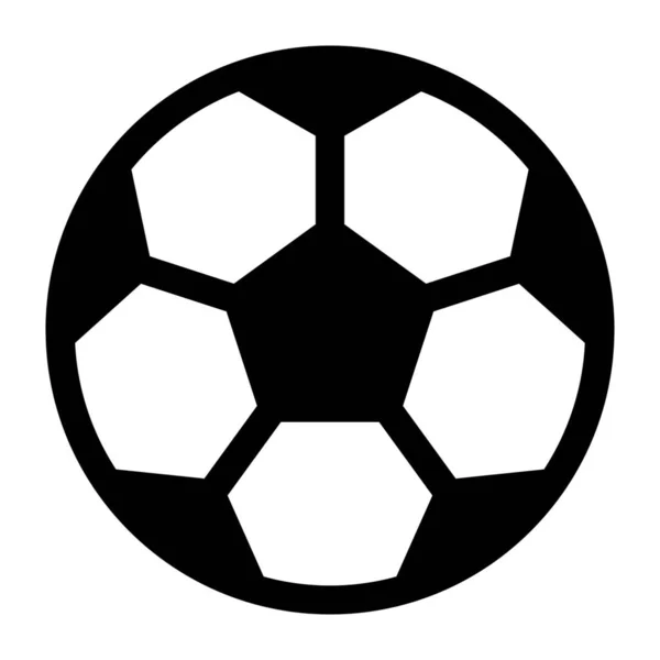 Ball Competition Football Icon — Stock Vector