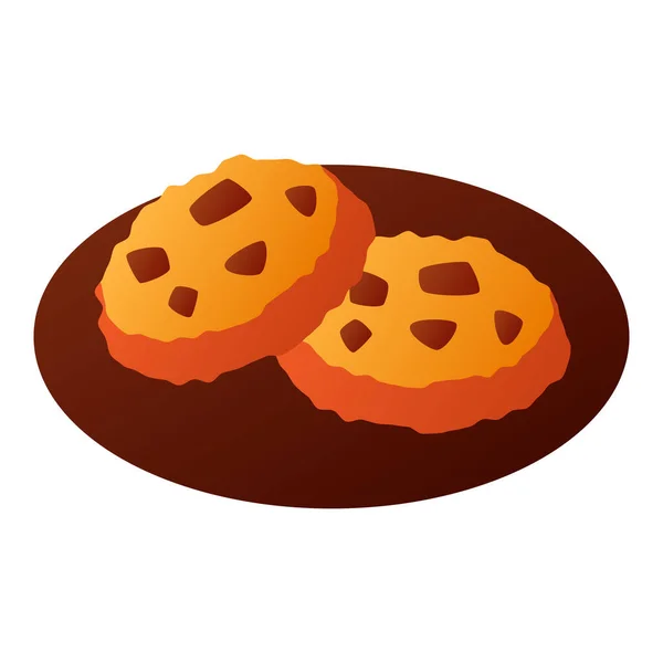Ikona Ciasteczek Piekarniczych Kawy — Wektor stockowy