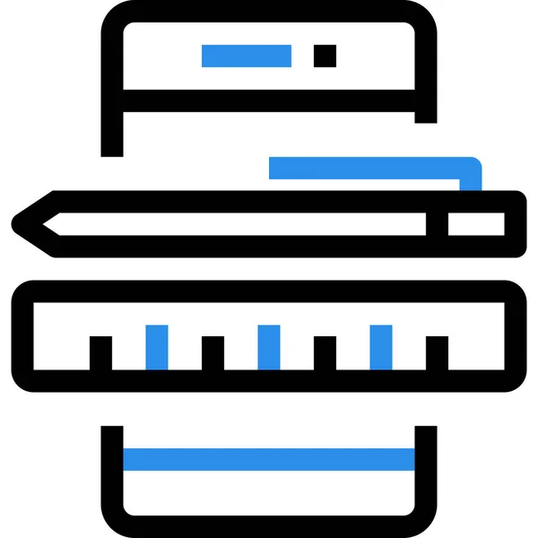 Развитие Иконки Образования Стиле Outline — стоковый вектор