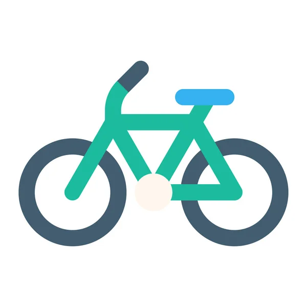 Actividad Bicicleta Eco Icono — Vector de stock