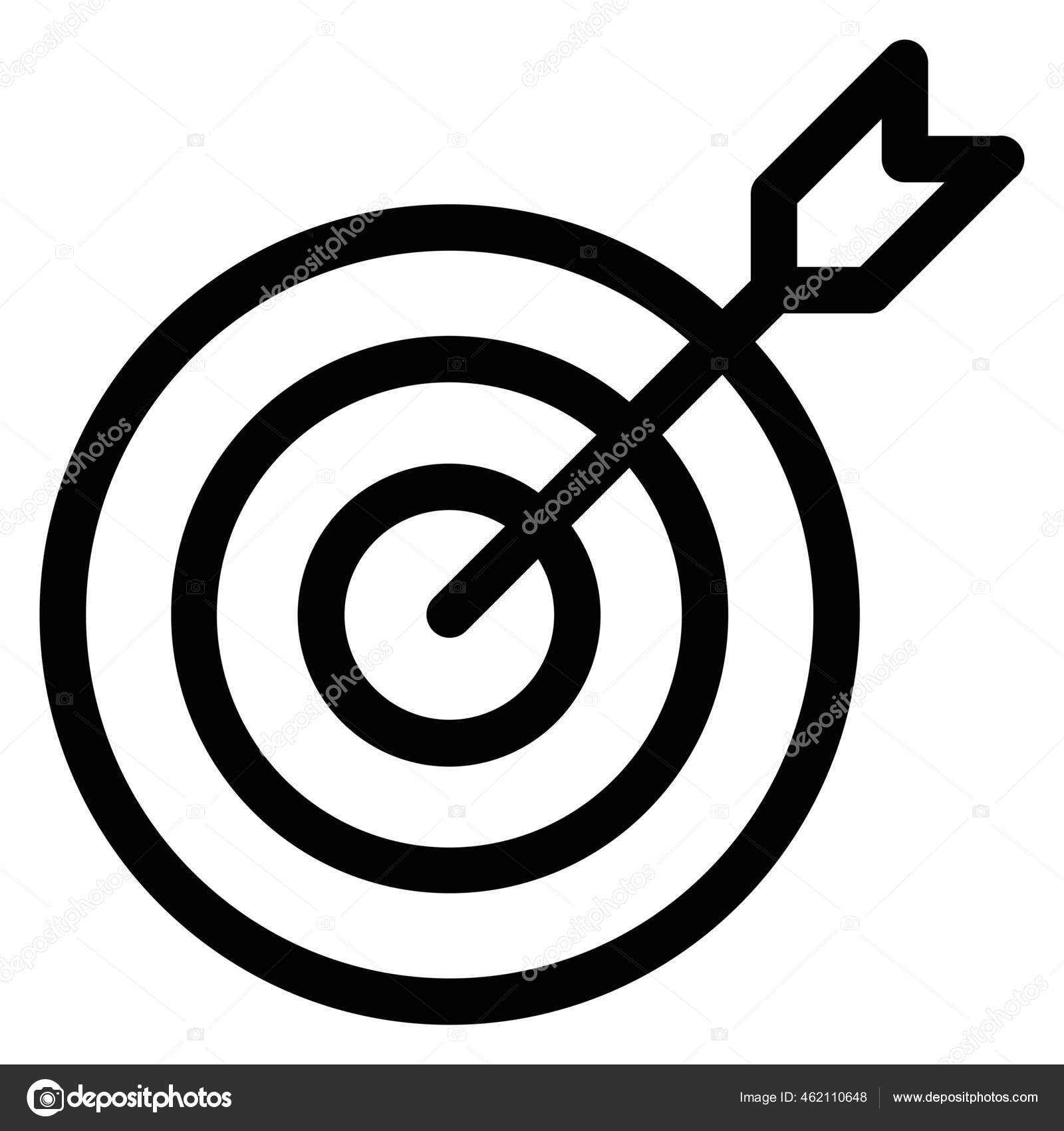 Accuracy Archery Archery Range Icon Stock Vector by ©iconfinder 462110648