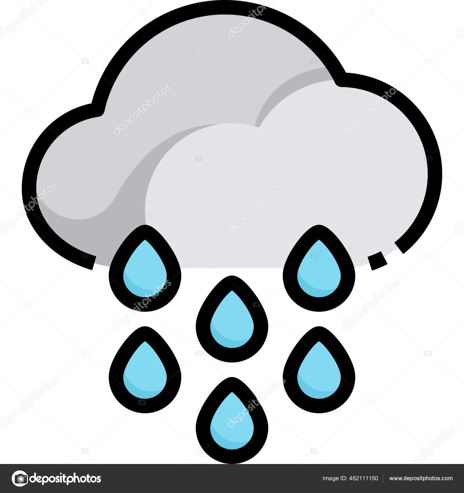 Nube Haw Lloviendo Icono vector, gráfico vectorial © iconfinder imagen #462111150 Nube Haw Lloviendo Icono vector, gráfico vectorial © iconfinder imagen #462111150