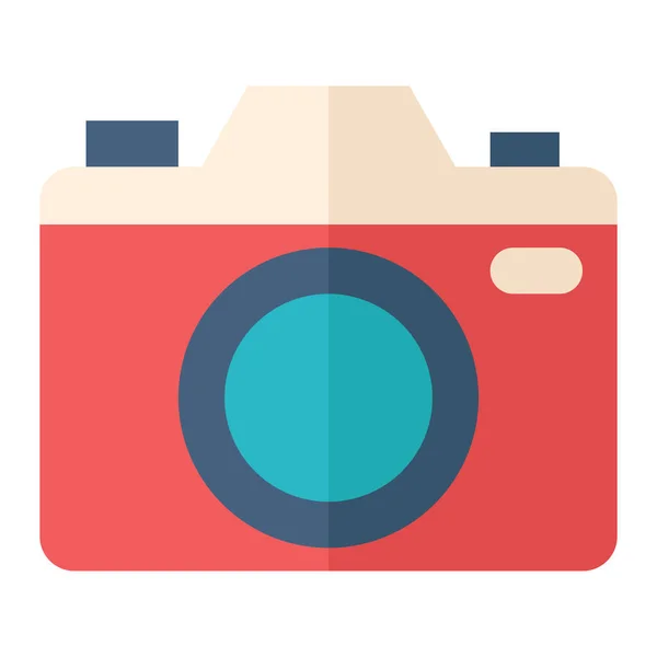 Digitální Ikona Fotografie Fotoaparátu — Stockový vektor