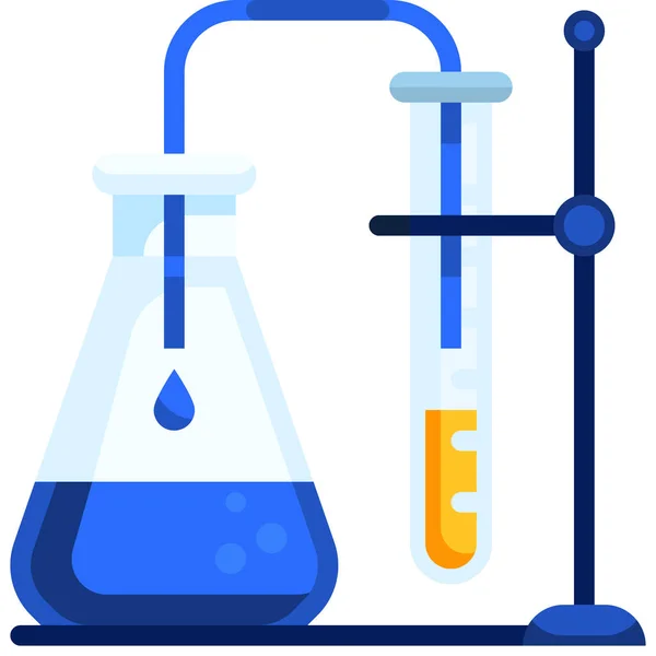 Ikona Chemie Vzdělávání Kategorii Věda Výzkum — Stockový vektor