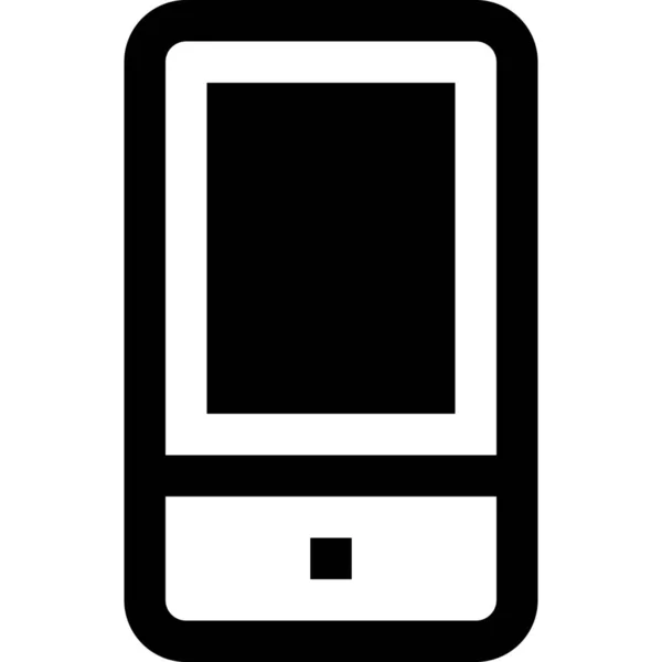 Équipement Dispositif Icône Bureau Dans Style Outline — Image vectorielle