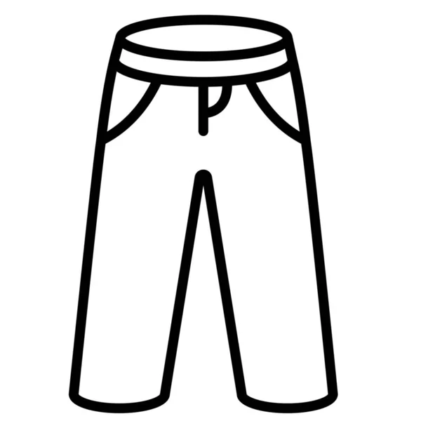Значок Джинсового Одягу — стоковий вектор