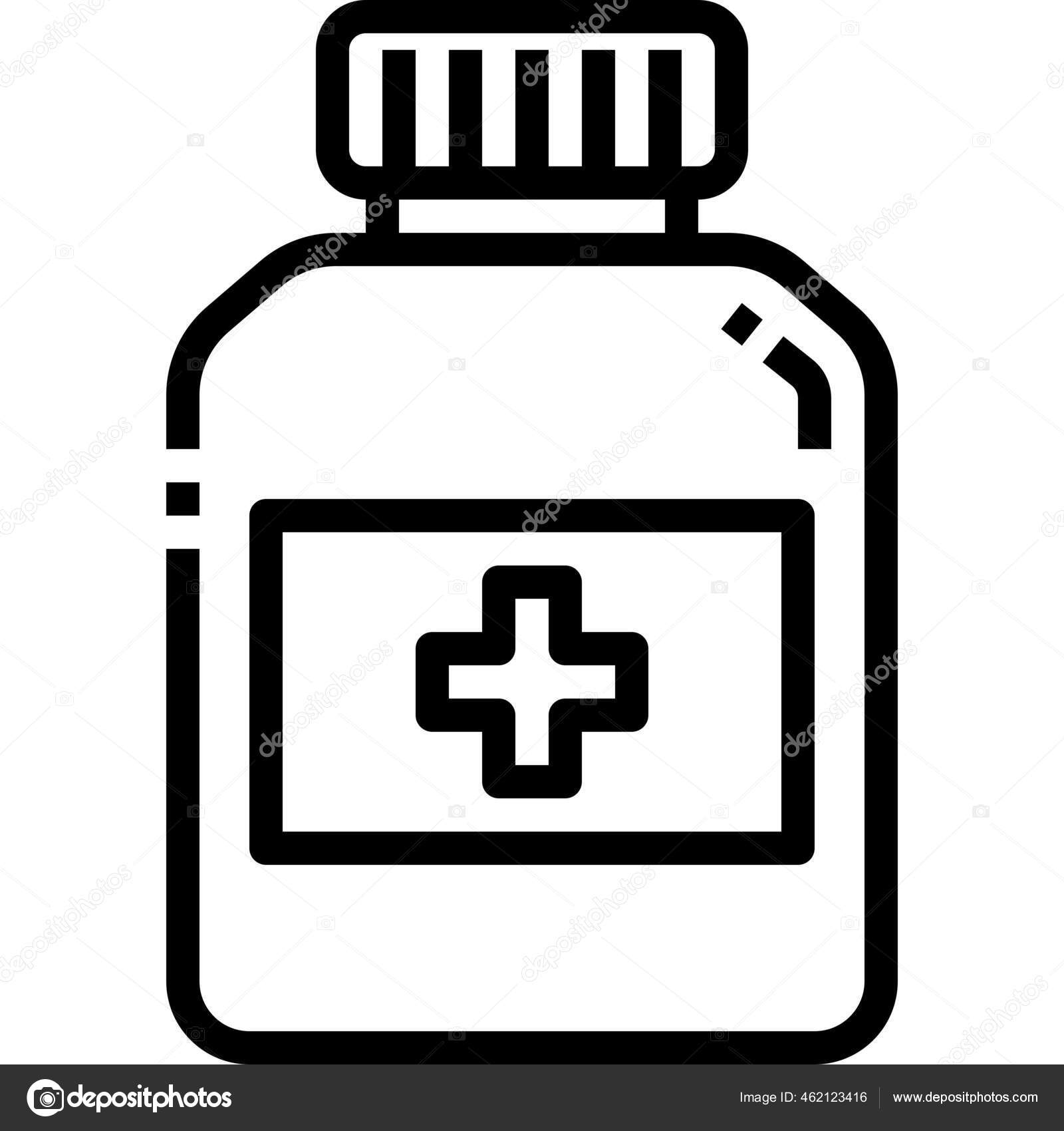 Medicamento. ícone De Medicamento. Vetor De Medicamentos. Vetor De