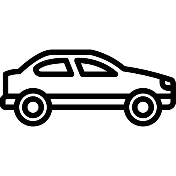 Automóvil Coche Icono Transporte — Vector de stock