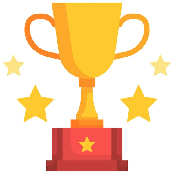 Award Trofee Wedstrijd Pictogram — Stockvector