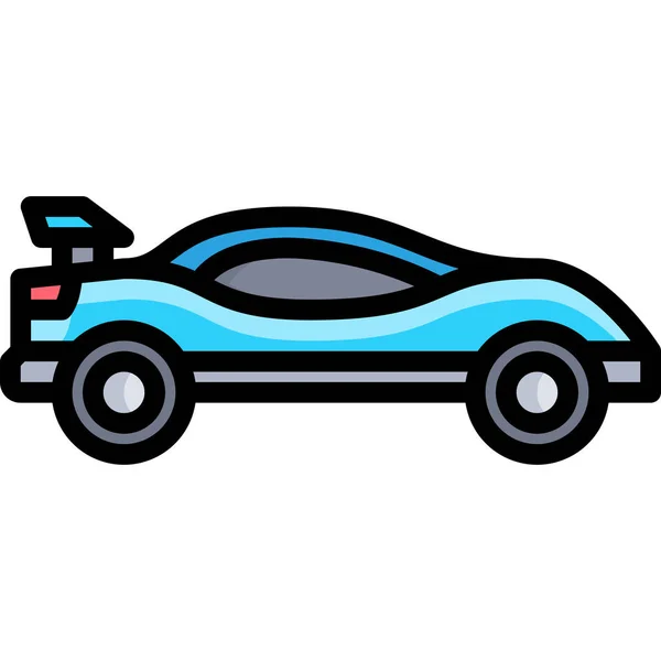 Automobile Transportation Car Icon — Stock Vector