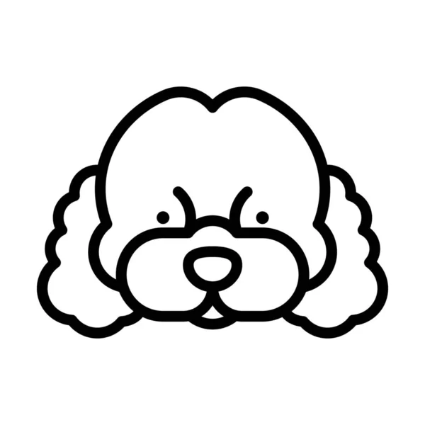 Animal Breed Dog Icon — Stock Vector