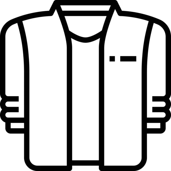 Camisa Moda Ropa Icono — Vector de stock