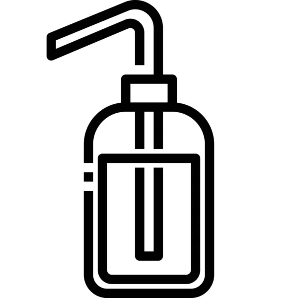 瓶子化学图标 — 图库矢量图片