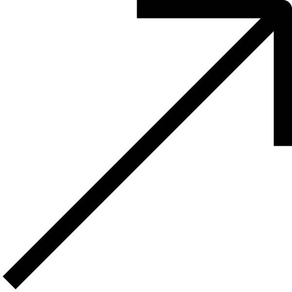 Іконка Стрілкою Додатка Стилі Контур — стоковий вектор