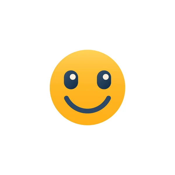 Smile Emoji Ausdruck Symbol — Stockvektor