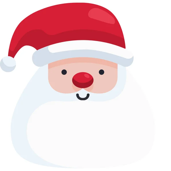 Icône Avatar Noël Claus — Image vectorielle