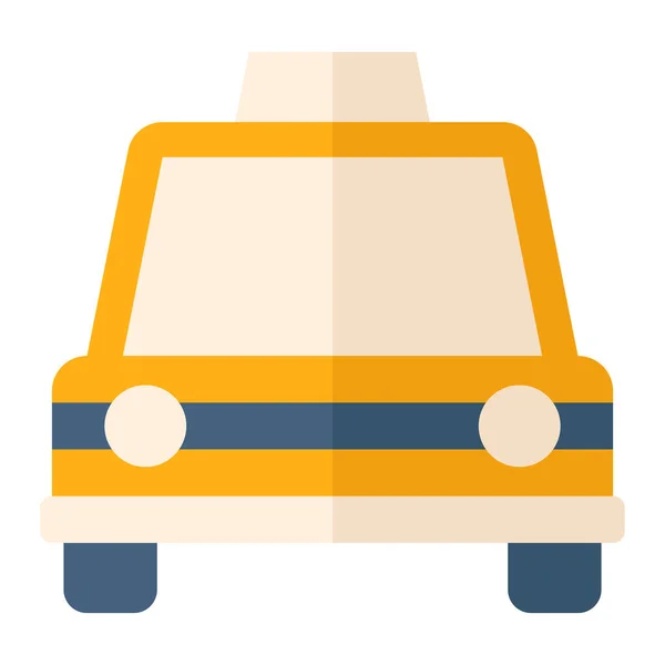 Automobile Car Taxi Icon — Stock Vector