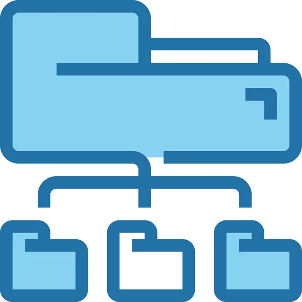 Conecte Icono Base Datos Estilo Esquema Rellenado — Archivo Imágenes Vectoriales