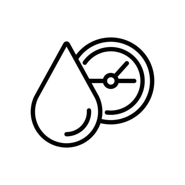Иконка Капельницы Конденсационной Воды — стоковый вектор