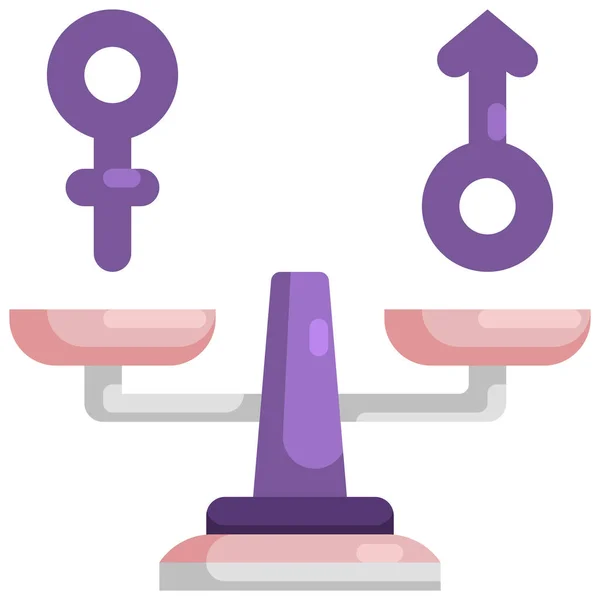 Equality Harassment Man Icon — Stock Vector