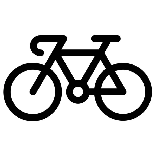 Bicicleta Bicicleta Icono Competencia — Vector de stock