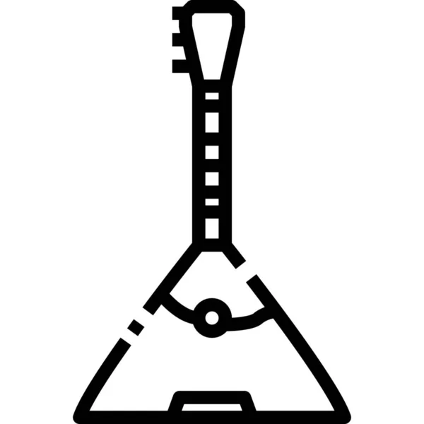 Ícone Orquestra Música Balalaika Categoria Cultura Comunidades —  Vetores de Stock